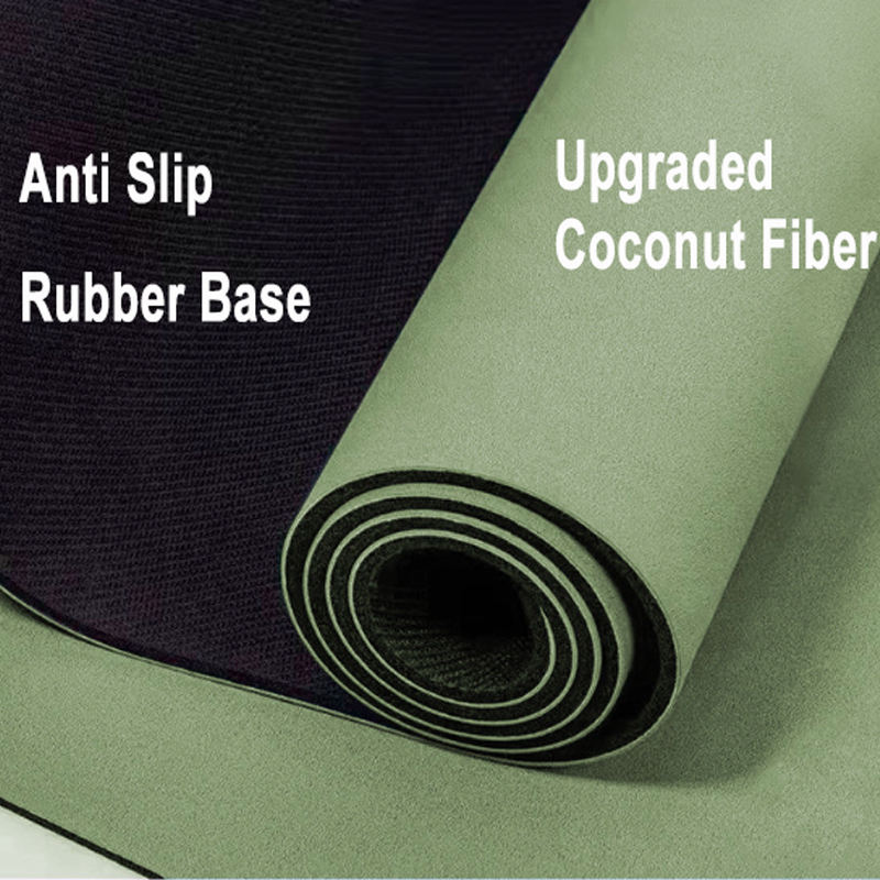 Natural coconut fiber Non Slip Yoga Mat