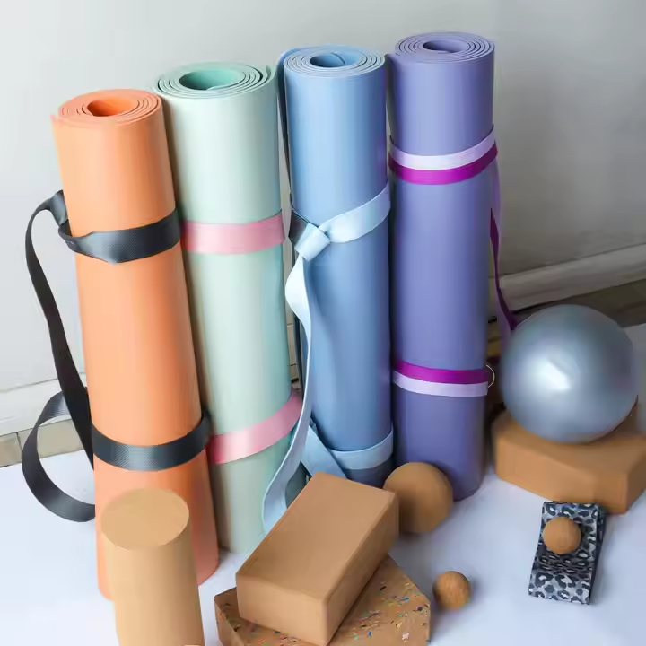 Premium Natural Rubber Yoga Mat with Extra Grip