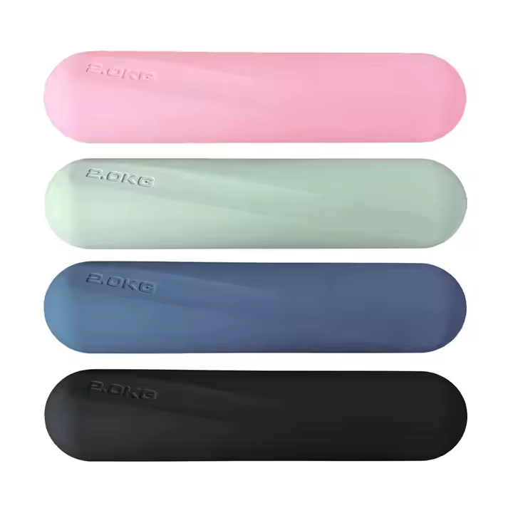 Custom Yoga Pilates Home Gym Fitness Silicone Dumbbells