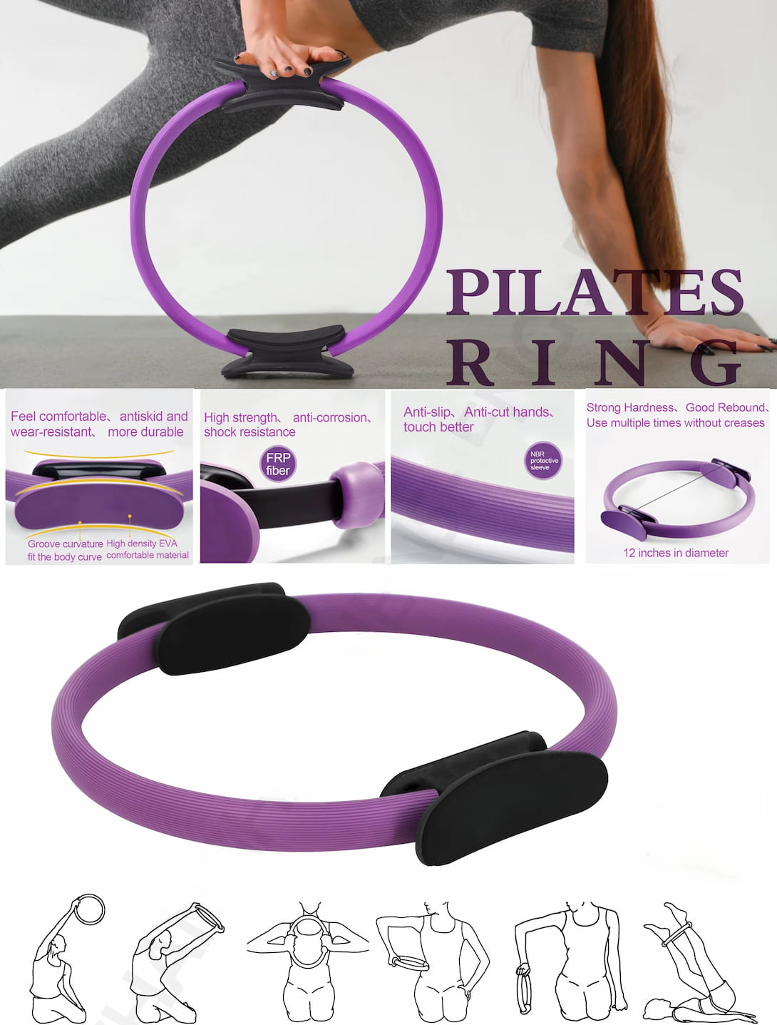 Customized Workout Stretch Exercises Ring