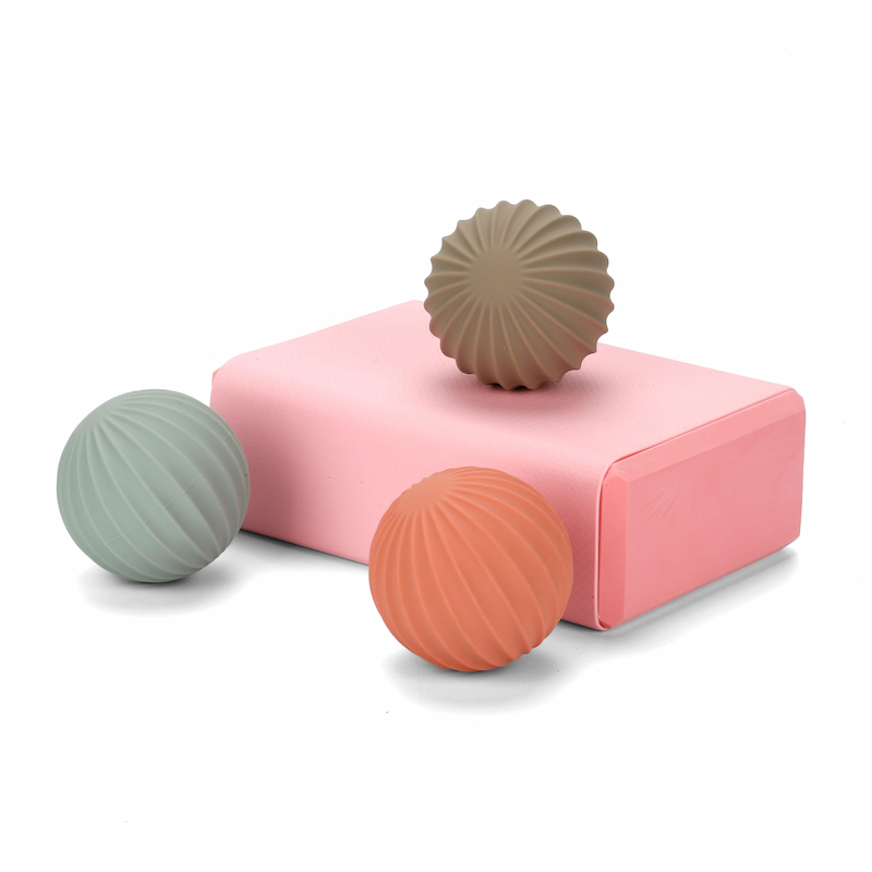  Silicone Weighted Balls for Pilates Yoga Exercise