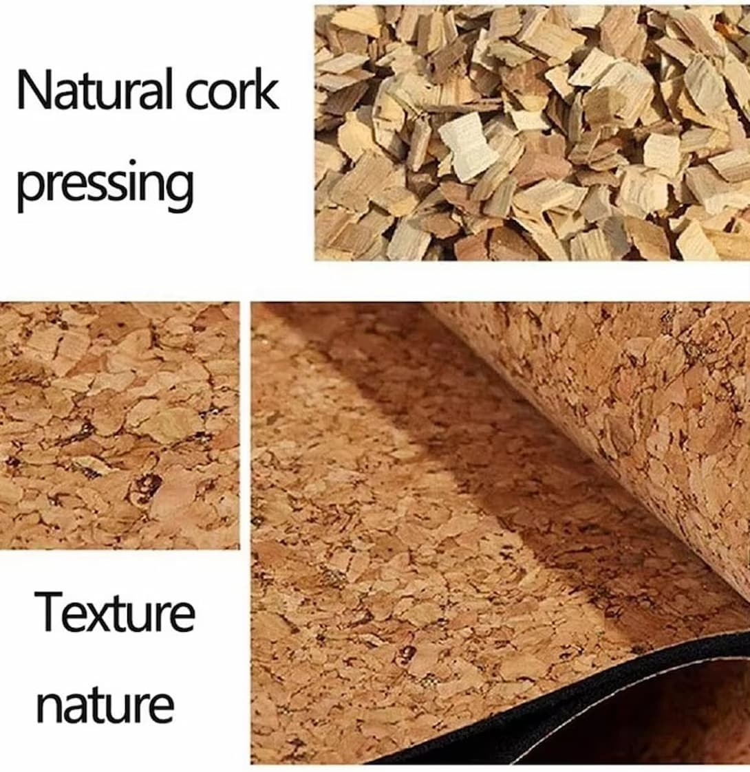 Environmentally Friendly Pressure Roller Circle Yoga Cork Wheel