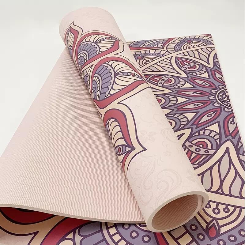 Branded TPE Yoga Mats with Unlimited Design Options