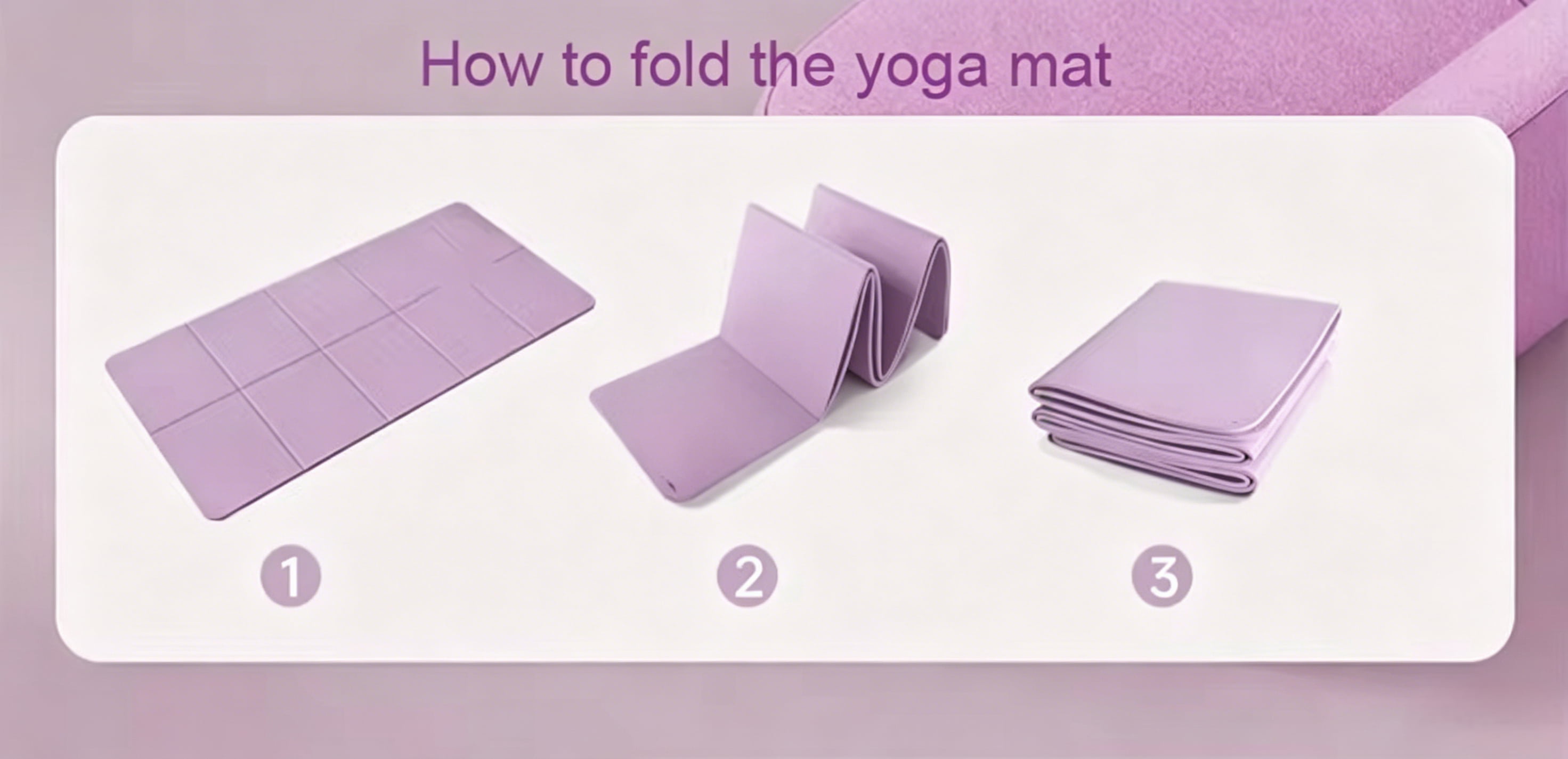 Waterproof Durable Foldable TPE Material Yoga Mat Playmat